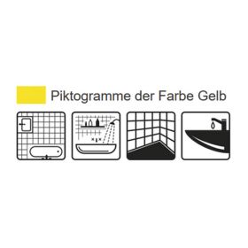 Mikrofasertuch PIKTO 40x40cm, 4 Stk., farbig sortiert-image