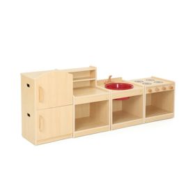Spielküche Owlaf für Krippenkinder - Schrank-image