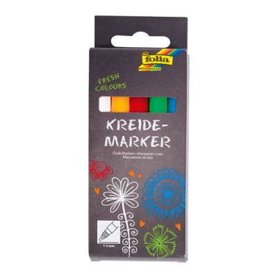 Kreide-Marker, bunt, 5er Set-image