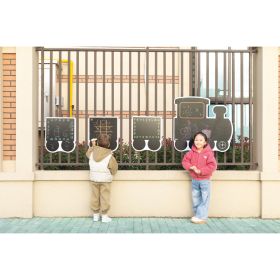 Outdoor-Kreidetafel "Zug", 4-tlg.-image