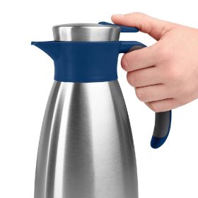 Isolierkanne Soft Grip, blau 1,5 l-image