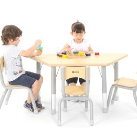 Tisch Owlaf trapezförmig, 120 x 60 cm, höhenverstellbar-image