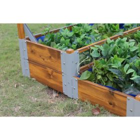 Mehrstufiges Hochbett mit Rankgitter-image