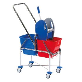 Zweieimerwagen Chrom, erhöht, inkl. Presse-image