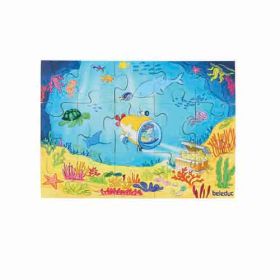 Bodenpuzzle Tiefsee bis Weltall-image