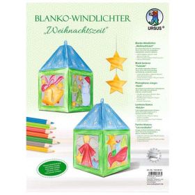 Blanko Windlichter Weihnachtszeit, 2 Stk.-image