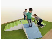 Kunstlederelemente-Set Set 3, 5-teilig, B/H/T: 240x30x240 cm (Maße lt. Anordnung im Bild)-image