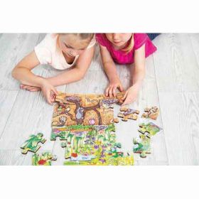 Bodenpuzzle Entdecke die Blumenwiese-image