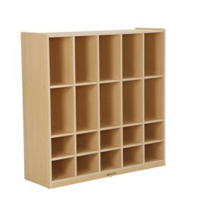 Rucksack- und Schuhregal f. 10 Kinder-image