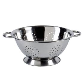 Standseiher, m. zwei Seitengriffen, Edelstahl, Ø 28 cm-image