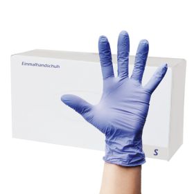 Nitril-Einmalhandschuhe, blau, klein, 200 Stk.-image