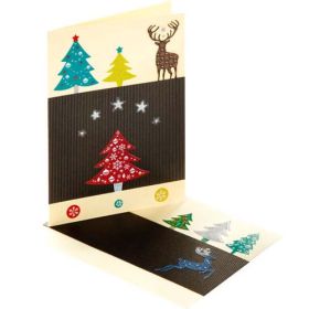 Glitzer Sticker Weihnachten, 5 Blatt-image