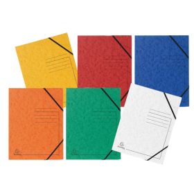 Eckspannmappen Karton, Din A4  mit Gummizugverschluss-image