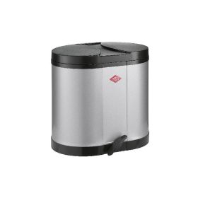 Wesco Mülleimer Beta Silber (2 x 15 L)-image
