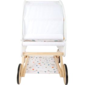 Puppenwagen aus Holz „Little Button“-image