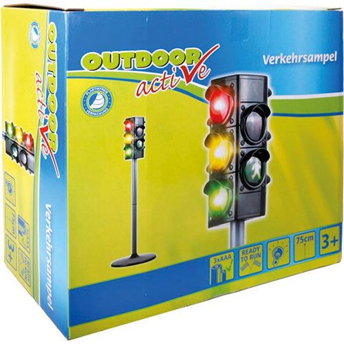 Outdoor active Verkehrsampel mit Funktion, Höhe 75 cm-image