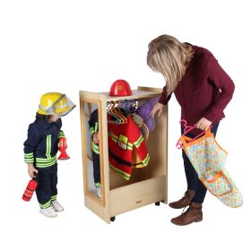 Mobiler Kostümwagen mit Spiegel-image