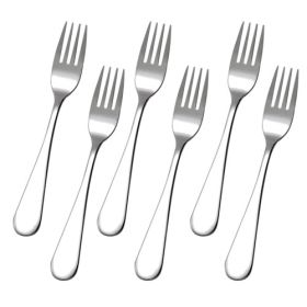 Kindergabel blanco, 6er Set, L 17 cm-image