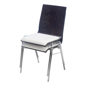 Holzschalenstuhl Pedro B/H/T: 51x88,5x58 cm, Sitzhöhe: 45 cm, mit Sitzpolster-image