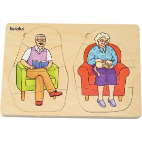 Lagenpuzzle Oma & Opa-image