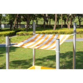 Mobiler Matschtisch mit Schrägdach-image