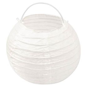 Papierlampions weiß, Ø ca. 15 cm, 4er Set-image