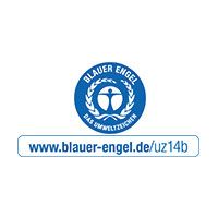 Aktenordner DIN A4, schmal 5cm - Wolkenmarmor, farbiger Rücken-image