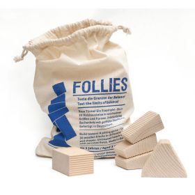 Follies im Sack, Stapelspiel bis 30 Steine-image