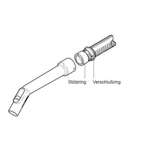 Cleanfix Stützring mit Verschlußring für Staubsauger S 10-image