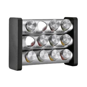 Gewürzständer schwarz rechteckig-image