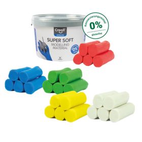 Creall Supersoft Knete 1750 g, Einzelfarben nach Wahl-image