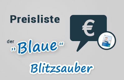 Preisliste Blitzsauber