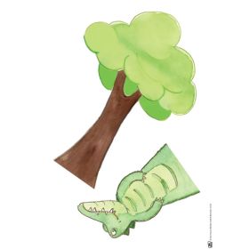 Erzählschiene-Figurenset - Kasper & das lila Krokodil-image