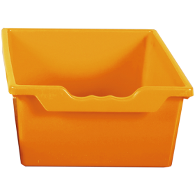 Set bestehend aus 2xErgo Tray Box L mit Montageschienen Orange, aus schwer entflammbarem Kunststoff-image