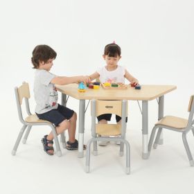 Tisch Owlaf trapezförmig, 120 x 60 cm, höhenverstellbar-image