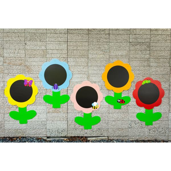 Outdoor-Blumen-Tafeln 5er-Set-image