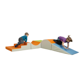 Kunstlederelement-Set Set 2, 5-teilig, B/H/T: 210x30/45x210 cm (Maße lt. Anordnung im Bild)-image