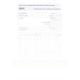 Protokollbogen 2 für BISC Bielefelder Screening, 25 Stk.-image