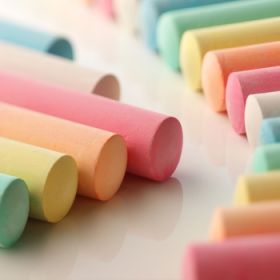 Straßenmalkreide, 50 Stk., farbig sortiert-image