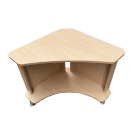 Computerecktisch auf Rollen B/H/T: 70x64x70 cm-image