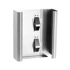 Einmalhandschuh-Spender Edelstahl, 2-fach-image