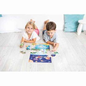Bodenpuzzle Tiefsee bis Weltall-image