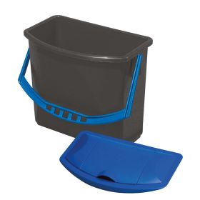 Eimer mit Deckel, 6 Liter, für Pre-Wash Wischwagen, Einzelfarben nach Wahl-image