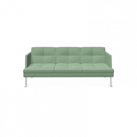 3er Sofa Ona mit Metallgestell und niedriger Lehne B/H/T: 207x84x84 cm-image
