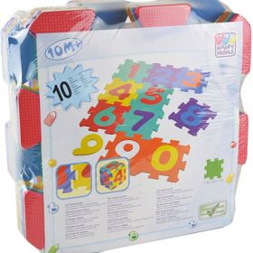 Puzzlematten, mit Zahlen zum-image