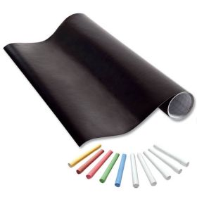 Tafelfolie selbstklebend, 45 x 200 cm + 10 x Kreide-image