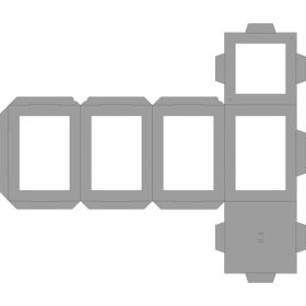 Laternenrohlinge aus Fotokarton, 5 Stk., Sortiment-image