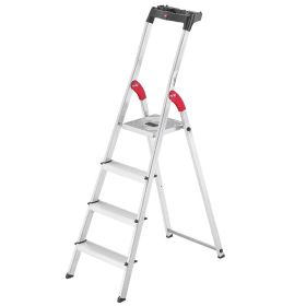 Alu-Stehleiter Hailo L60 StandardLine, 4 Stufen-image