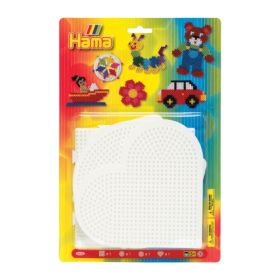 Stiftplatten, weiß, 4 Stk.-image