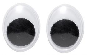 Wackelaugen oval, 15 x 11 mm-image